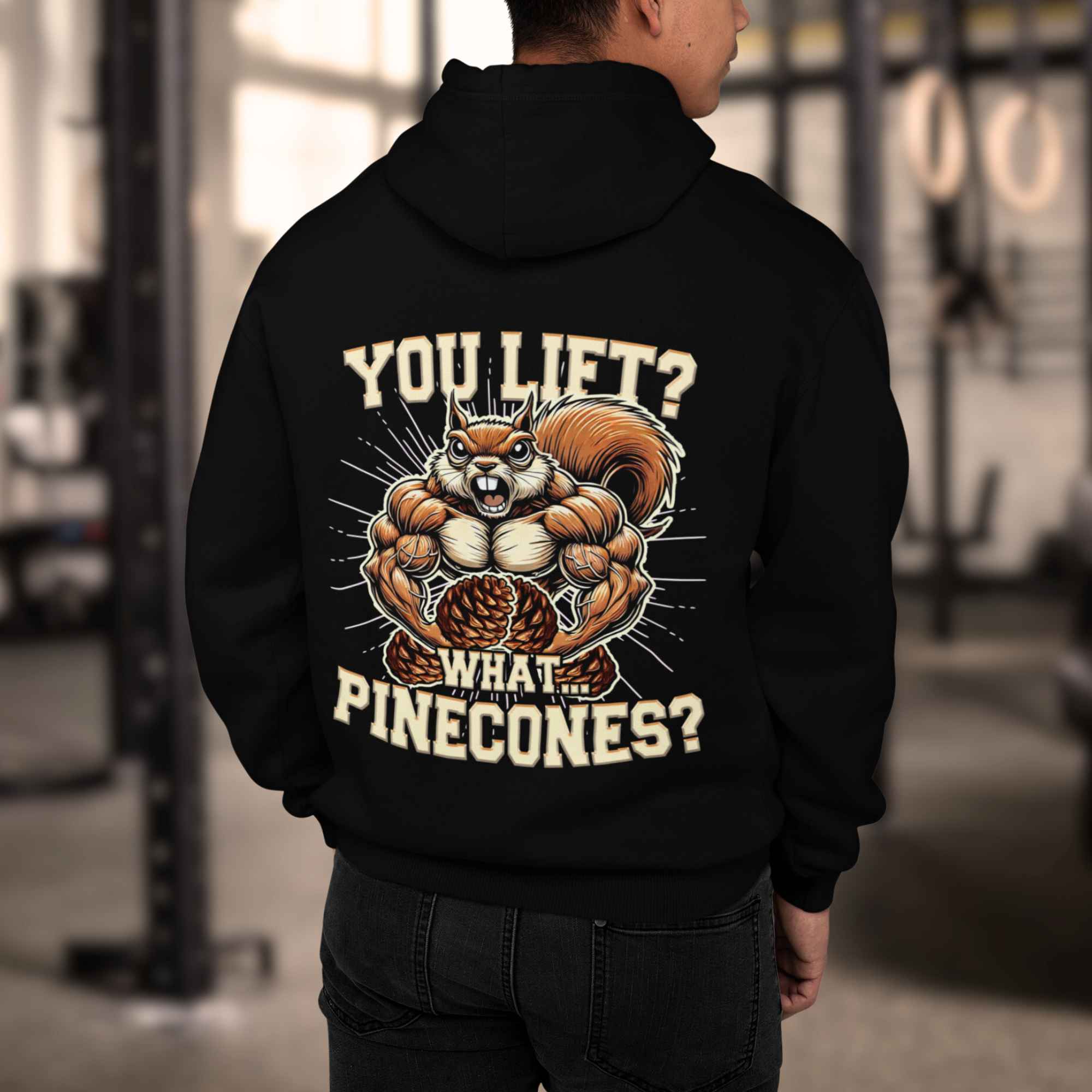 Pinecones - Hoodie for Men - Back Print