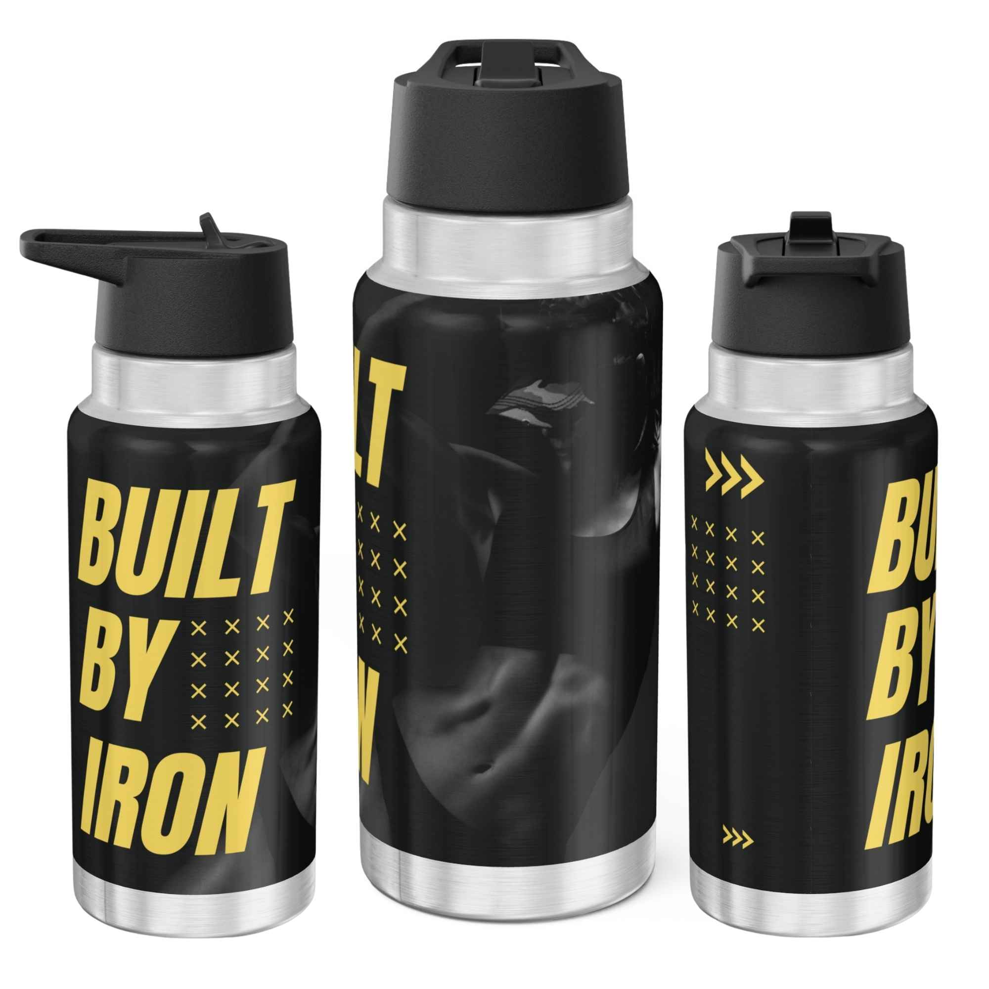 Water Bottle - Built By Iron