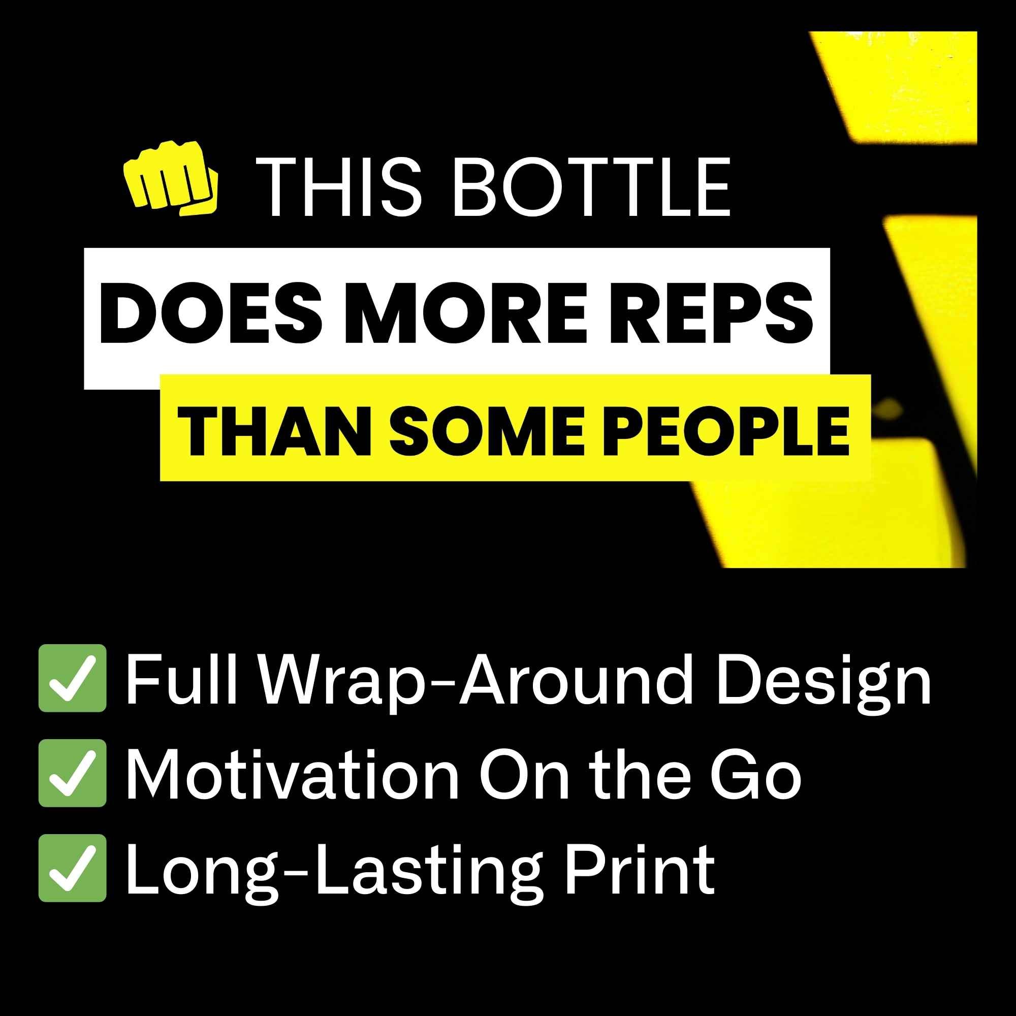 Water Bottle - More Reps